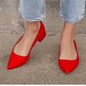 Lulu's Red Flats